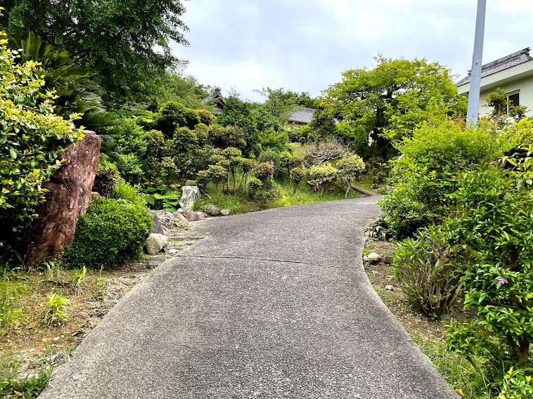 誓海寺　参道