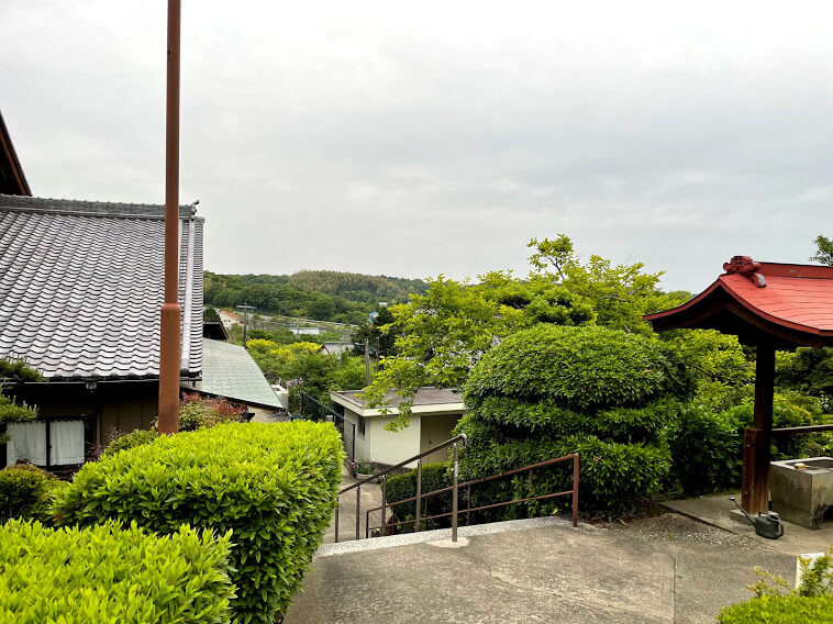 誓海寺　景観