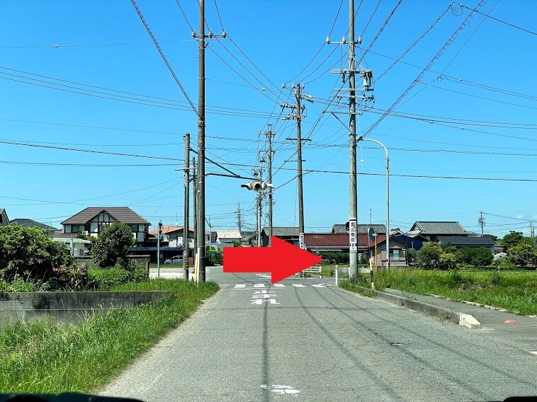 宝山寺のルート