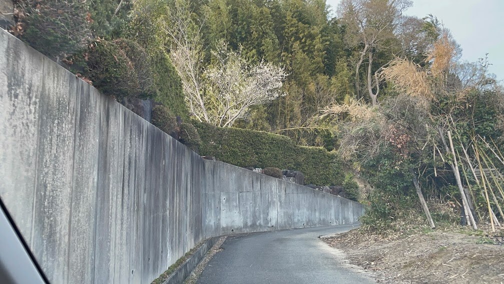 高讃寺へのルート